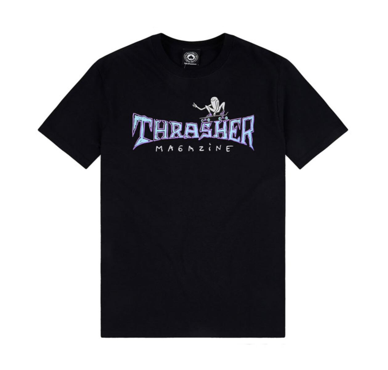 Remera Gonz Thumbs Thrasher - Negro 