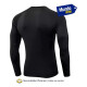 Camiseta Remera Termica Deportiva Manga Larga Entrenamiento Negro