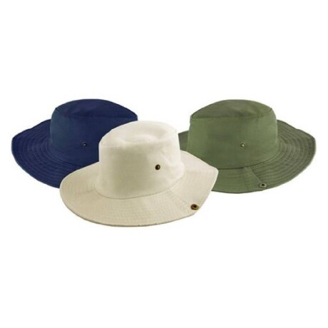 Sombrero Explorador Arye en Poliéster y Algodón Azul