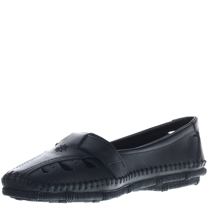 Zapatos de Mujer Freeway Casual c/Velcro Negro