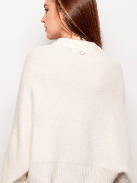PONCHO D.CASSIN MALASIA BLANCO