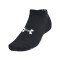 Unisex UA Essential 6pk Low-WHT BLK-001