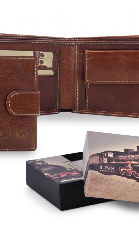 BILLETERA CUERO FEBO WHISKY