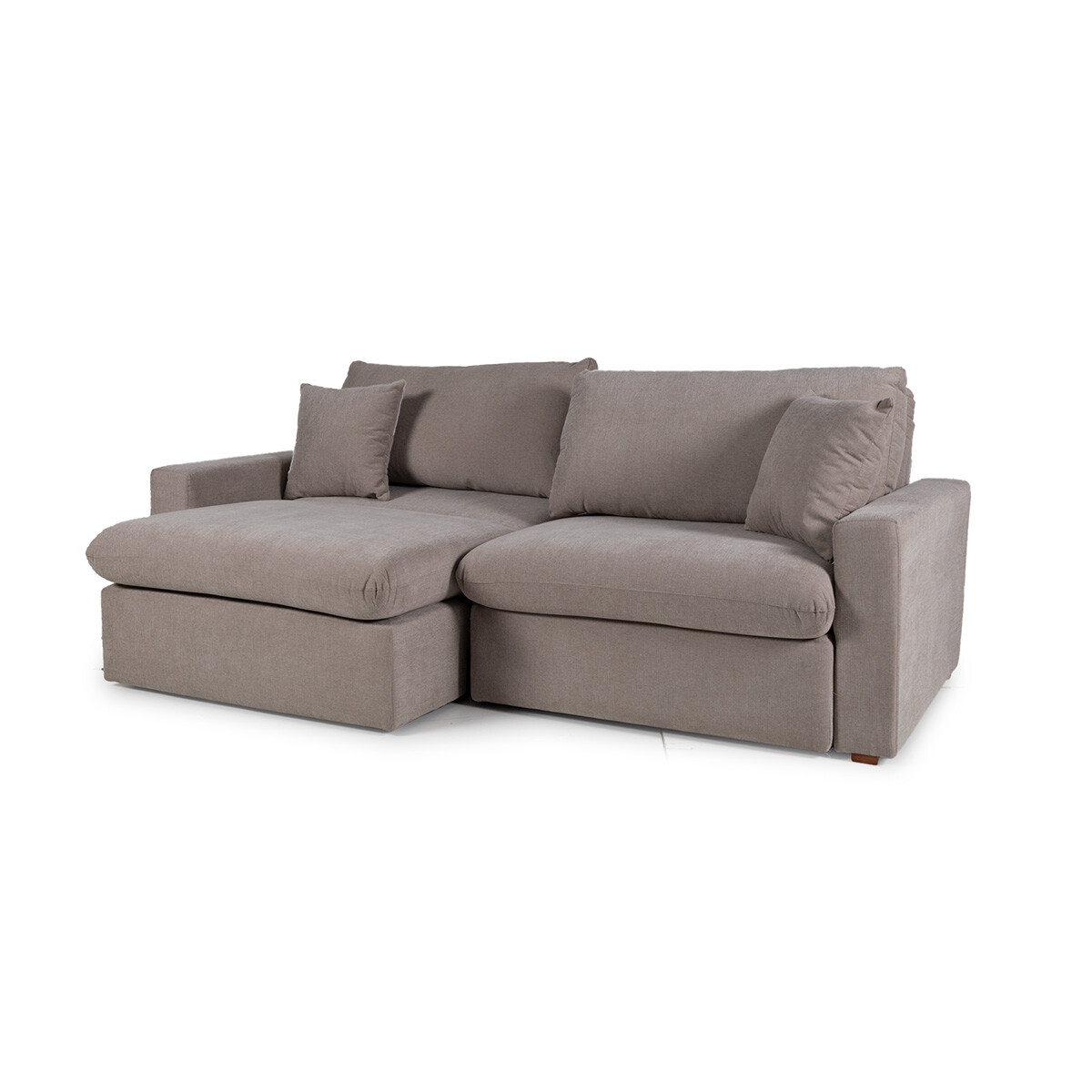 Sofá Cama Slow (Retráctil) - Tela Microfibra - FX4-11 (Tostado) 