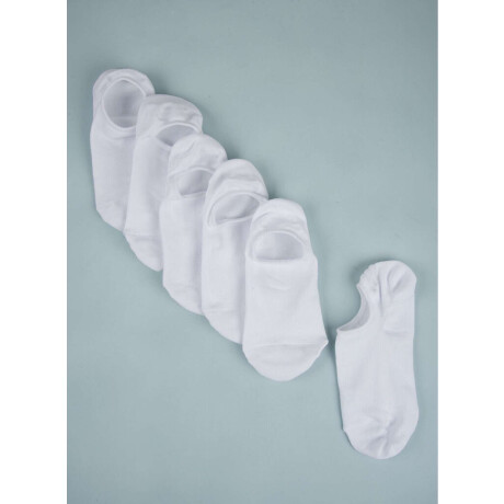 Pack x3 plantinas hombre Blanco