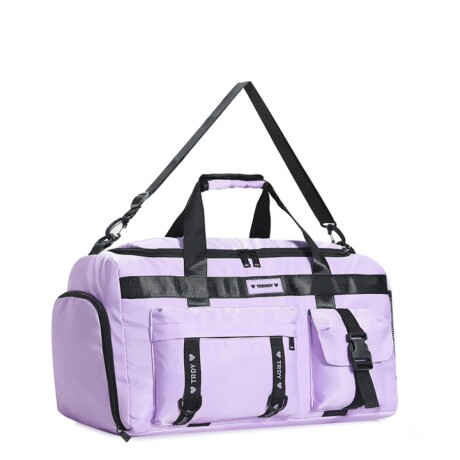 Bolso De Viaje Trendy Deportivo modelo Trdy Lila
