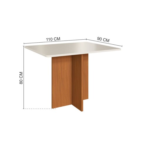 Conjunto Comedor Indekés Miami 4 Sillas Freijó Off White Grafito Conjunto Comedor Indekés Miami 4 Sillas Freijó Off White Grafito