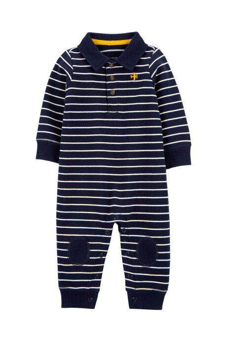 Monito de algodón, con rodilleras Sin color