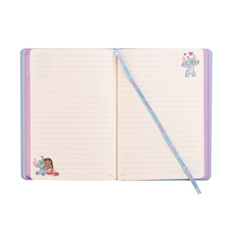 Cuaderno Mooving A5 Stitch celeste