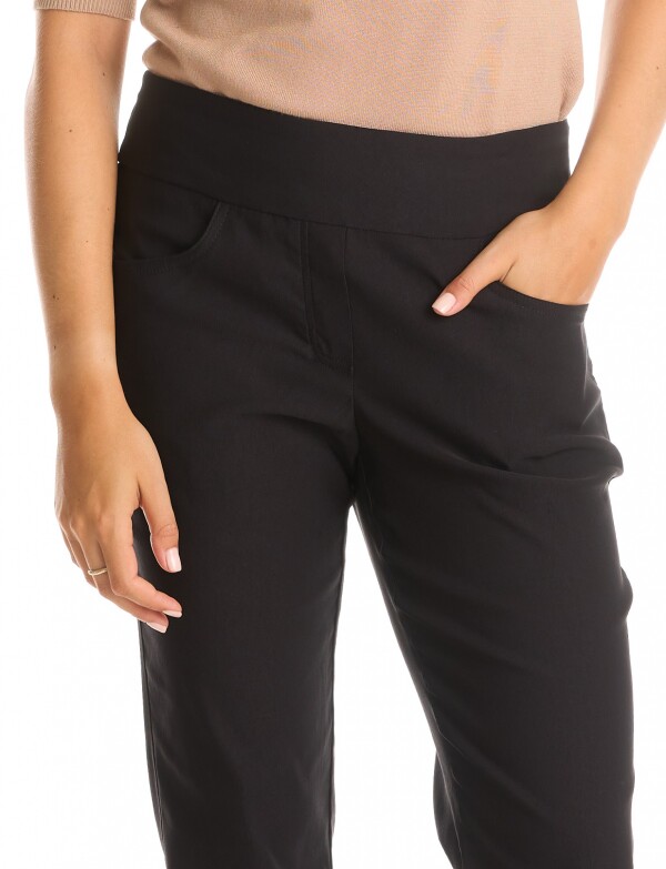 Pantalon Calce Perfecto & Comodidad NEGRO
