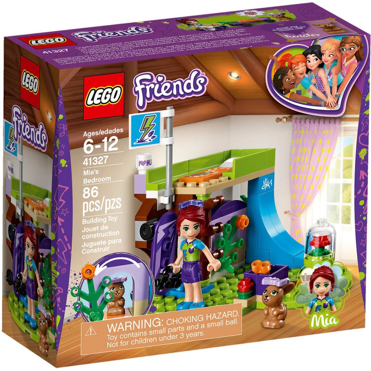 LEGO Friends: Dormitorio de Mia 