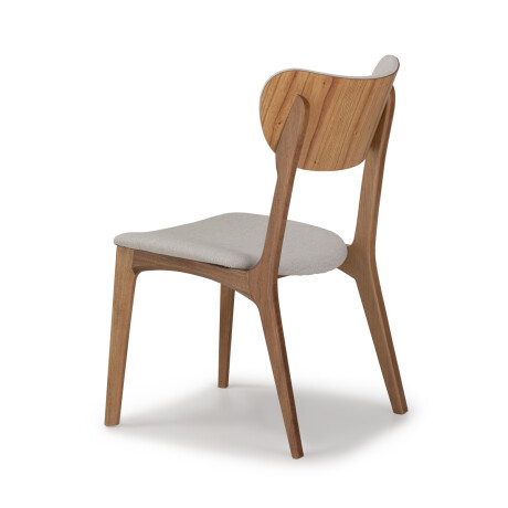 Silla Lara - Tela Rústica G2-1,35 - (Greige)