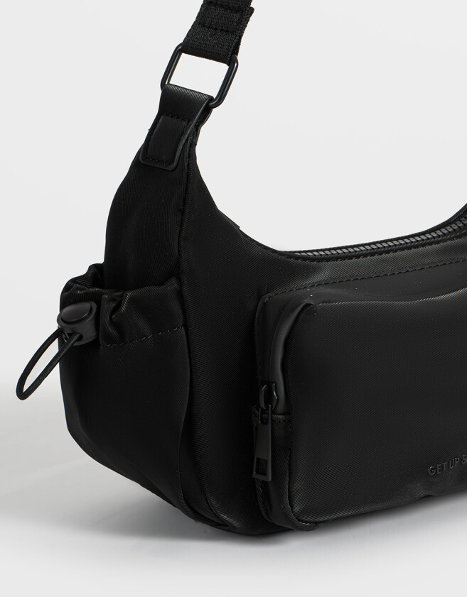 Bandoleras Deportivo Bandolera Multipocket "get Up & Travel" - Negro
