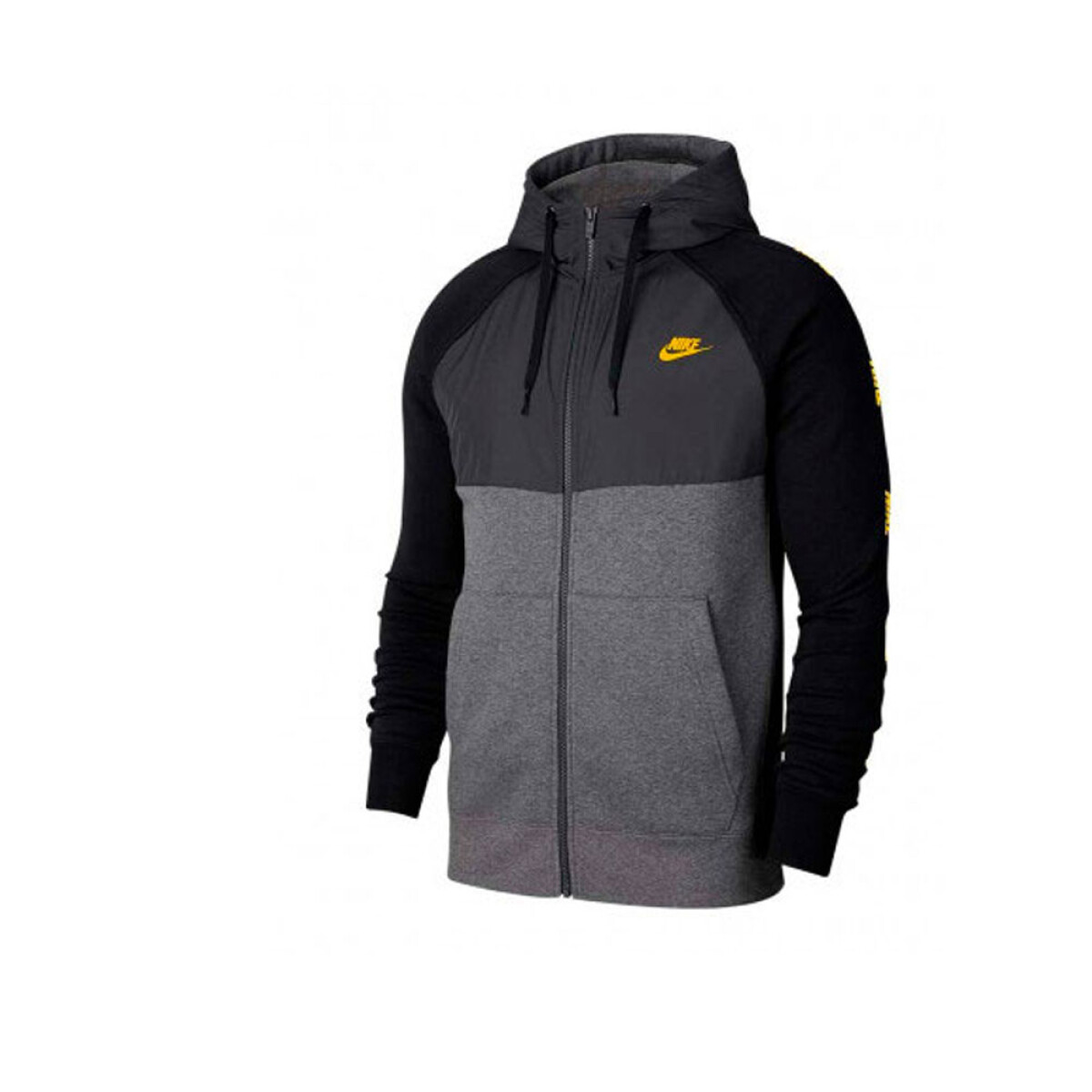 M NSW CE HOODIE FZ BB HYBRID - Gray 