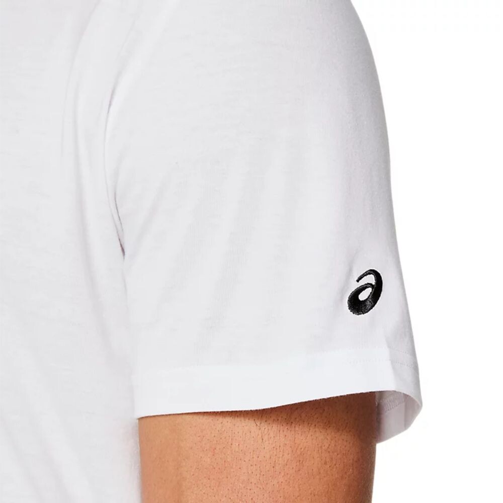 Polos Training Asics Logo Tee Hombre Performance Black