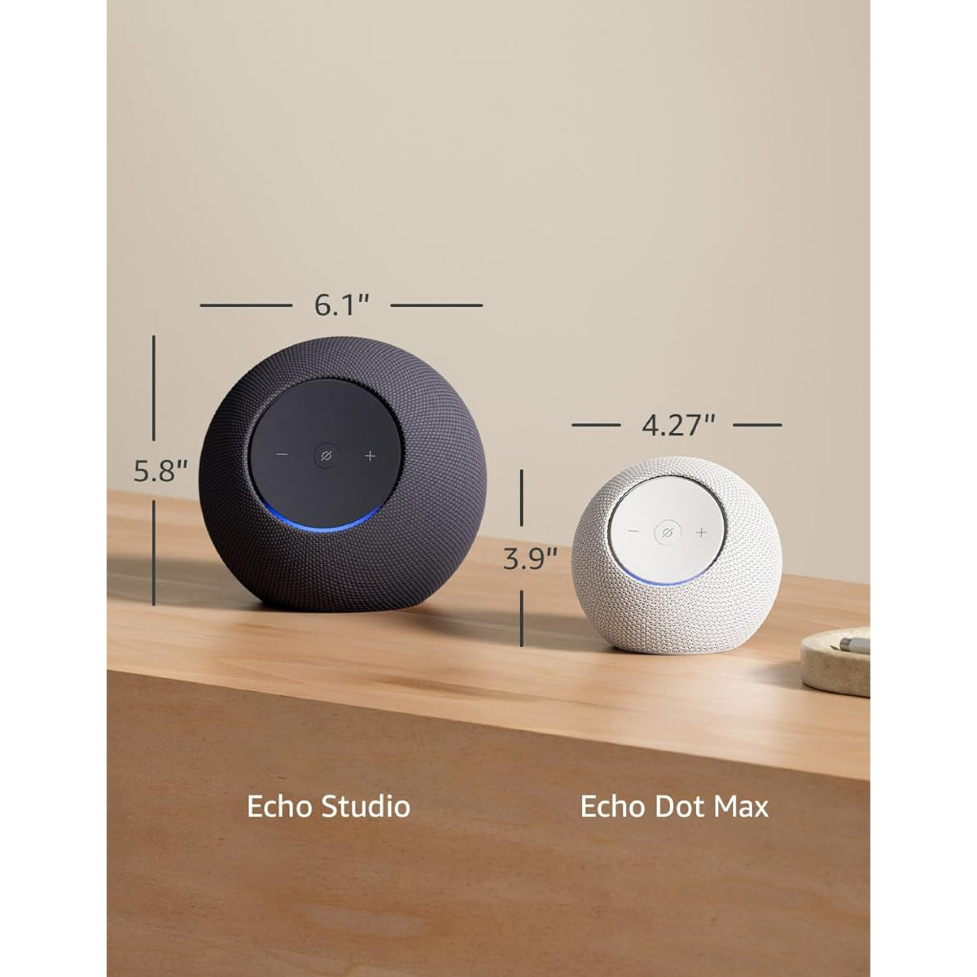 Parlante Smart Amazon Echo Dot Max Graphite — ZonaTecno