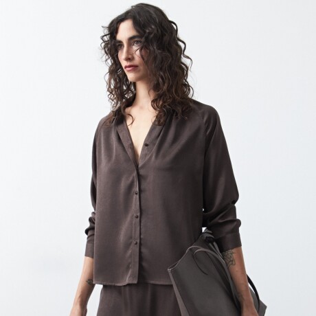 CAMISA MUSE Chocolate