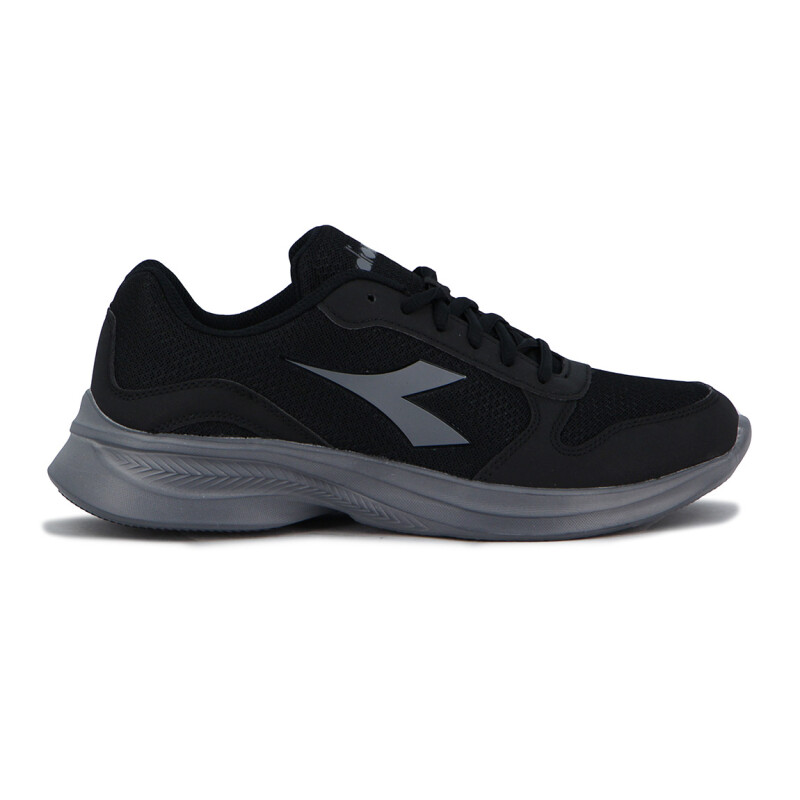 Diadora Champion Hombre Running ROBIN 4 Negro-Gris Oscuro