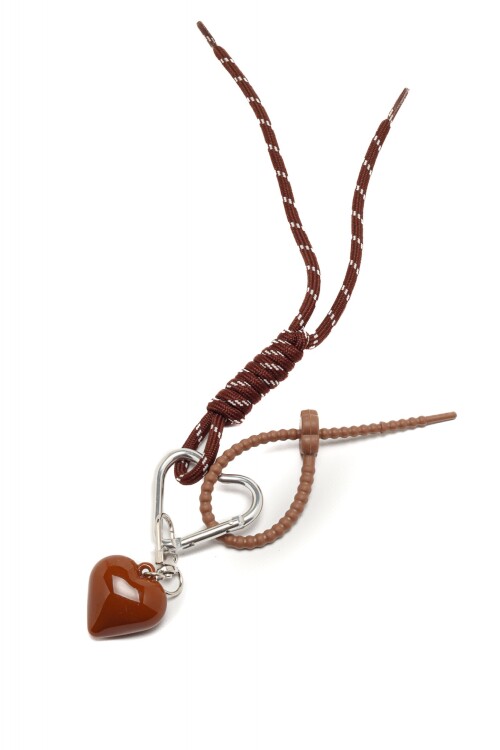 Llavero Corazón Marron