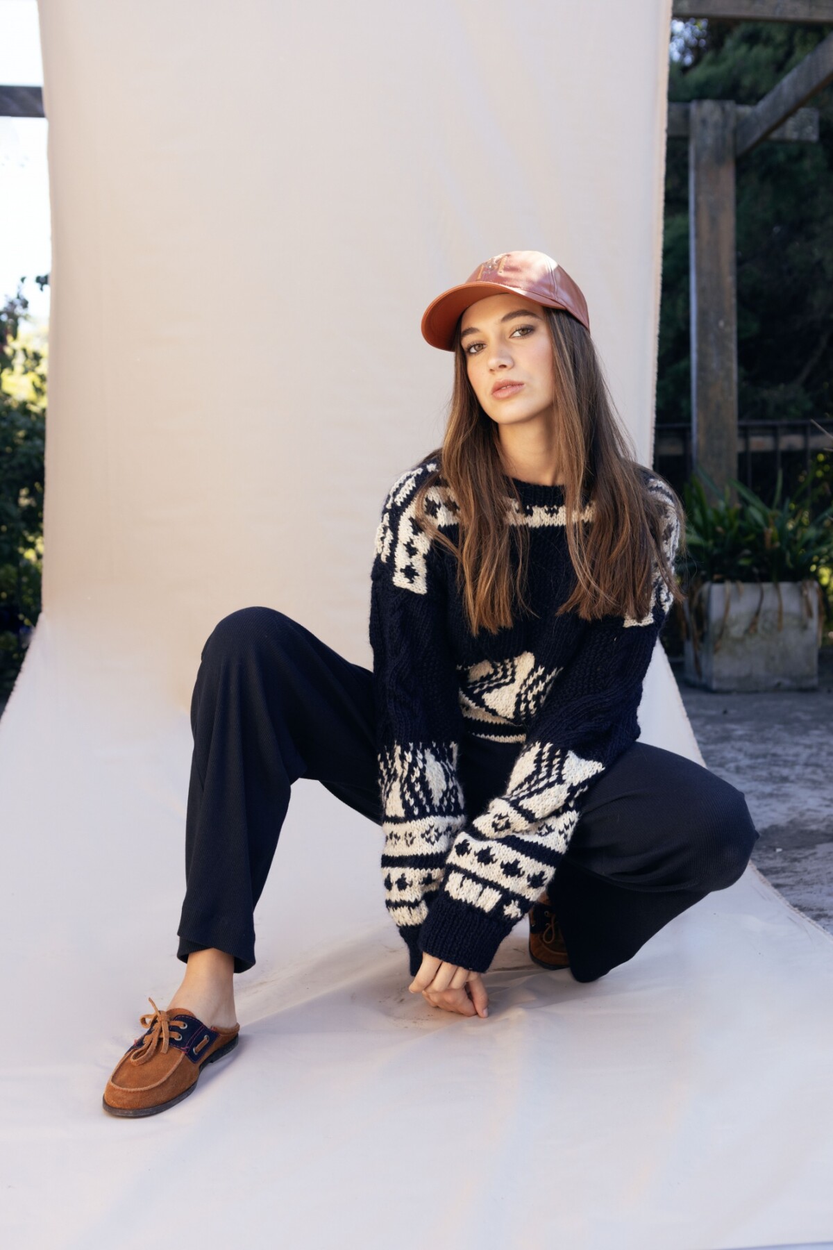 Buzo Islander Azul Marino / Crudo