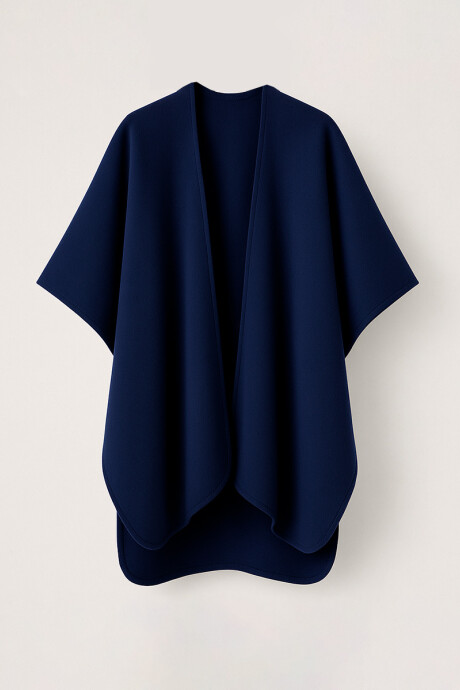 PONCHO CHEST REV Azul