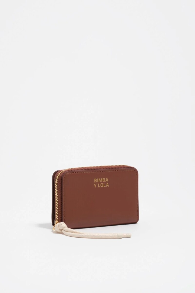 BILLETERA Marron