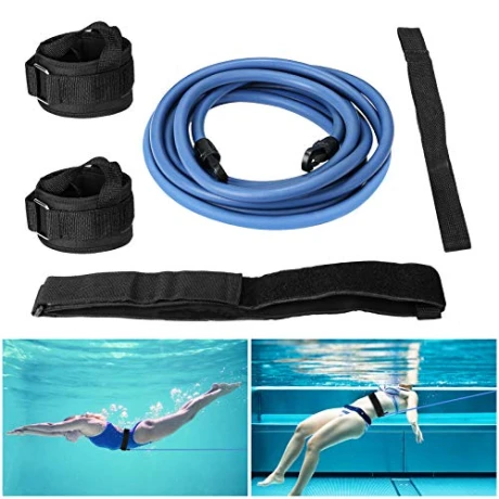 Cinturón Elástico de Entrenamiento Natación 4 Mts 001