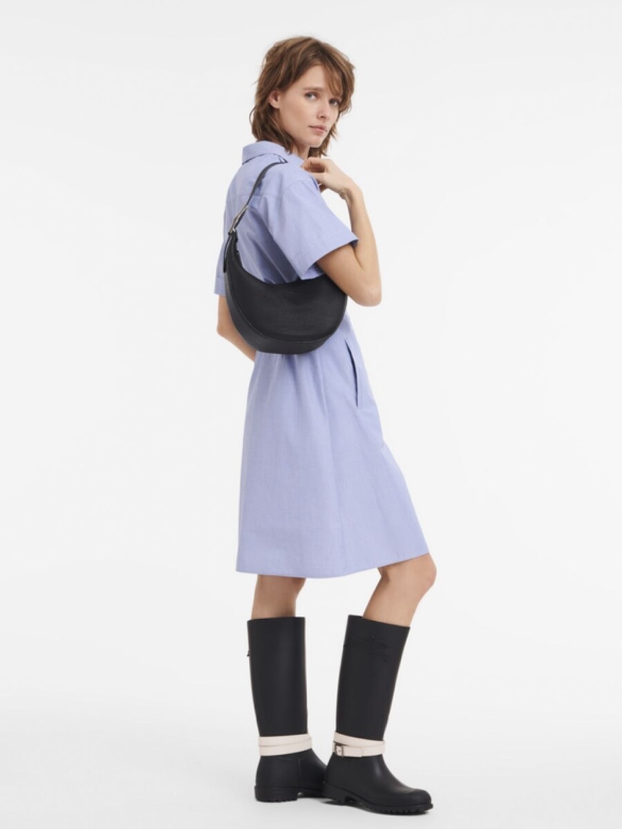 Longchamp -Cartera hobo M, Roseau Essential 