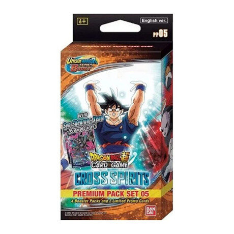 Dragon Ball Super Premium Pack Set: Cross Spirits [Inglés] Dragon Ball Super Premium Pack Set: Cross Spirits [Inglés]