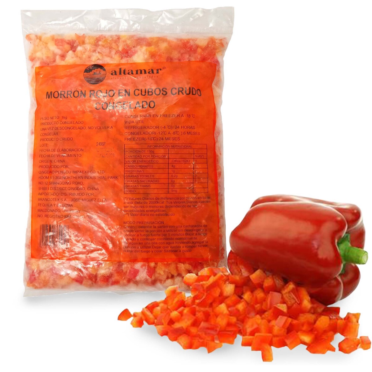 Morron Rojo Altamar 1Kg 