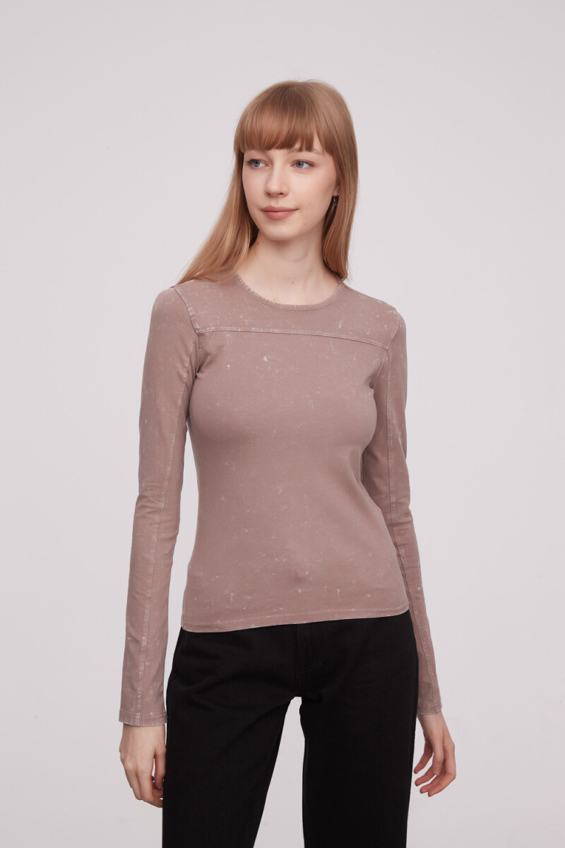 Remera Sacrlett - Taupe / Mink / Vison 