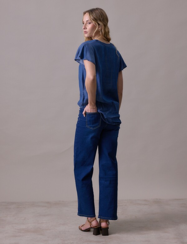 Jean Wide Leg JEAN OSCURO