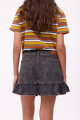 FALDA ULA DENIM Negro