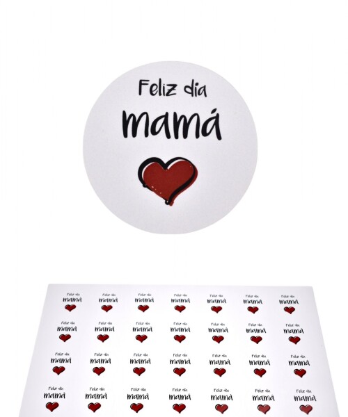 Stickers día de la madre plancha DISEÑO 1