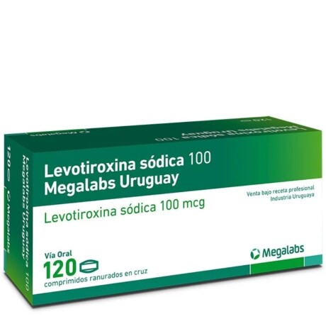 Levotiroxina Megalabs 100mg 120 Comprimidos Levotiroxina Megalabs 100mg 120 Comprimidos