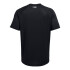 UA TECH PRINT FILL SS-BLK BLK-002