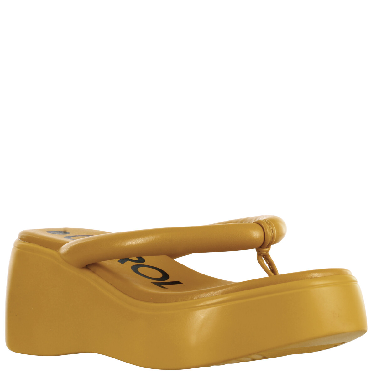 Sandalia PALAWAN con plataforma MissCarol - Yellow 