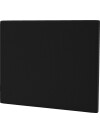 Respaldo liso 140x115 H10 negro-08 Respaldo liso 140x115 H10 negro-08