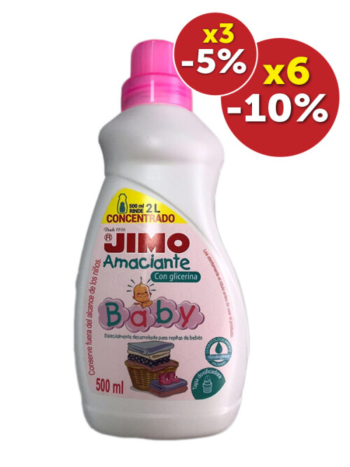 Suavizante Ropa Concentrado Jimo Baby 500ml Suavizante Ropa Concentrado Jimo Baby 500ml