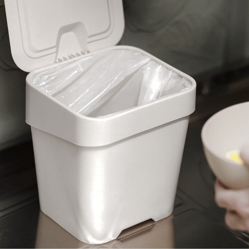 Tarro de residuos 2,5L BLANCO