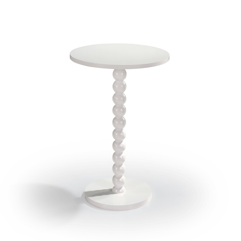 MESA MADERA BLANCO POP