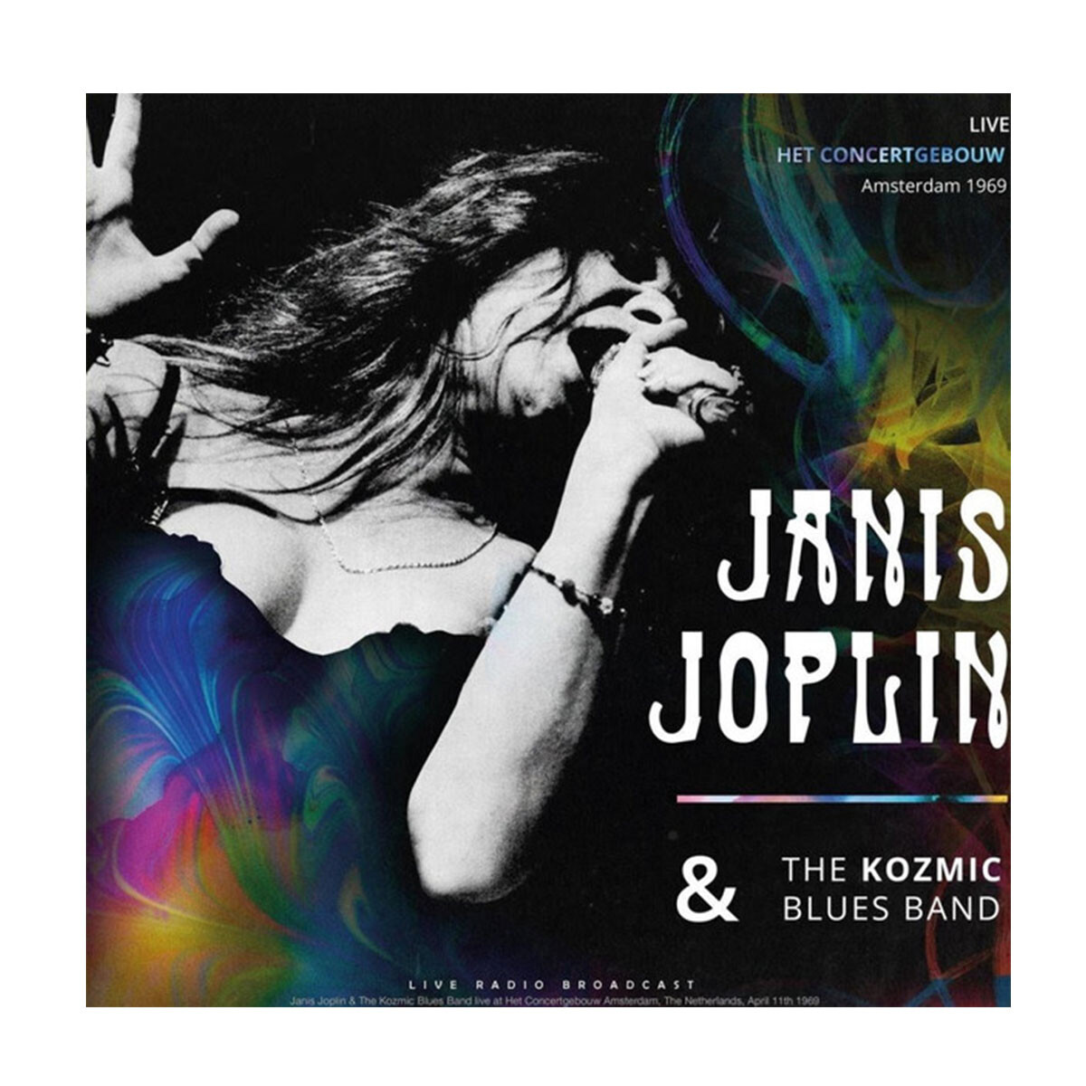 Janis Joplin & The Kozmic Blues Band - Live At Het Concertgebouw Amsterdam 1969 Uk Vinilo 