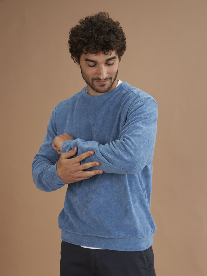 FLEECE MAIA AZUL PIEDRA