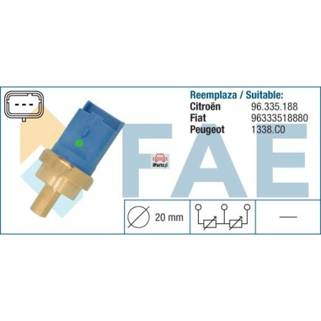 BULBO INTERRUPTOR - TEMP FI DUCATO N CI JUMPER SIN ROSCA INYEC FAE BULBO INTERRUPTOR - TEMP FI DUCATO N CI JUMPER SIN ROSCA INYEC FAE