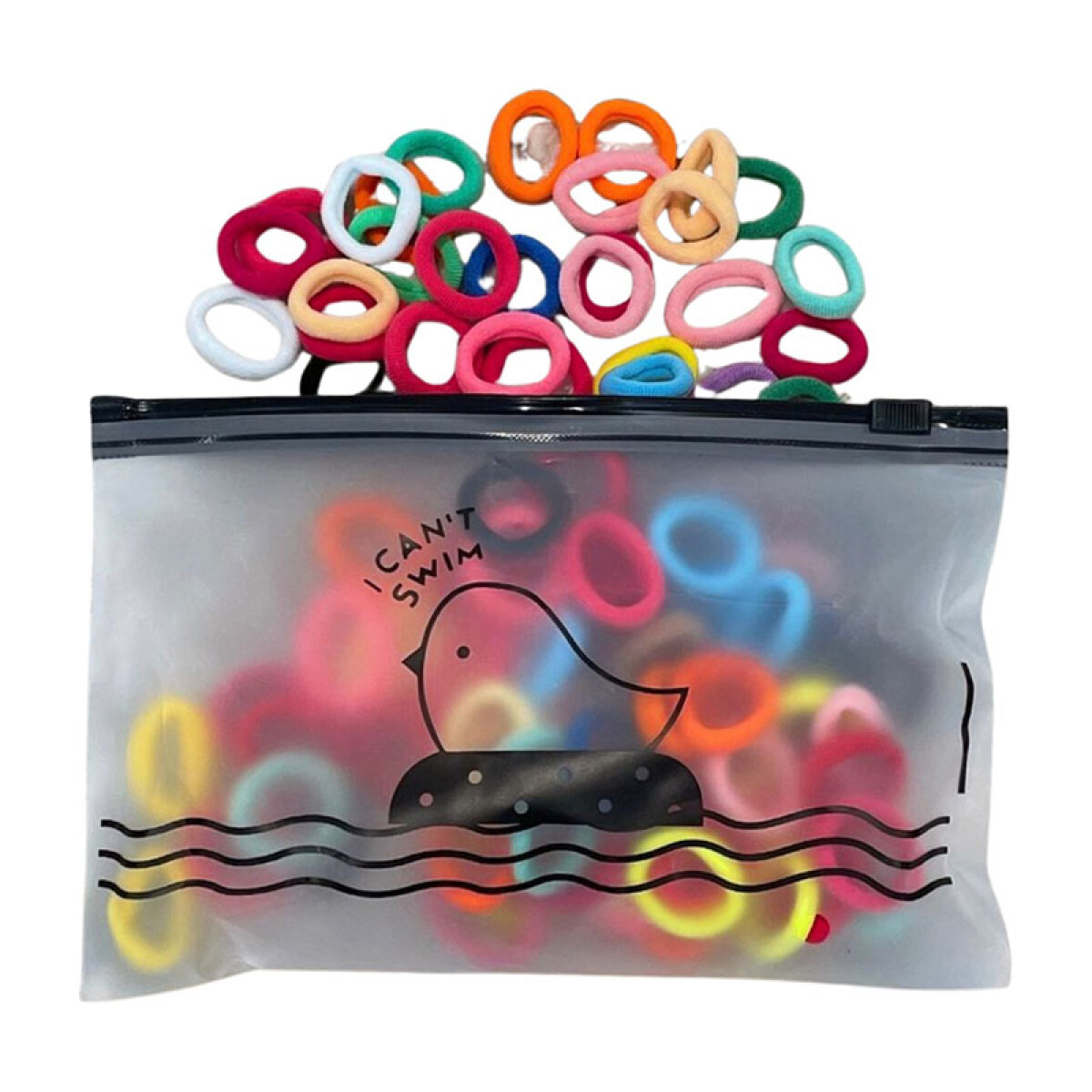 Colitas de colores para el cabello 100pcs - Colitas De Colores Para El Cabello 100pcs 