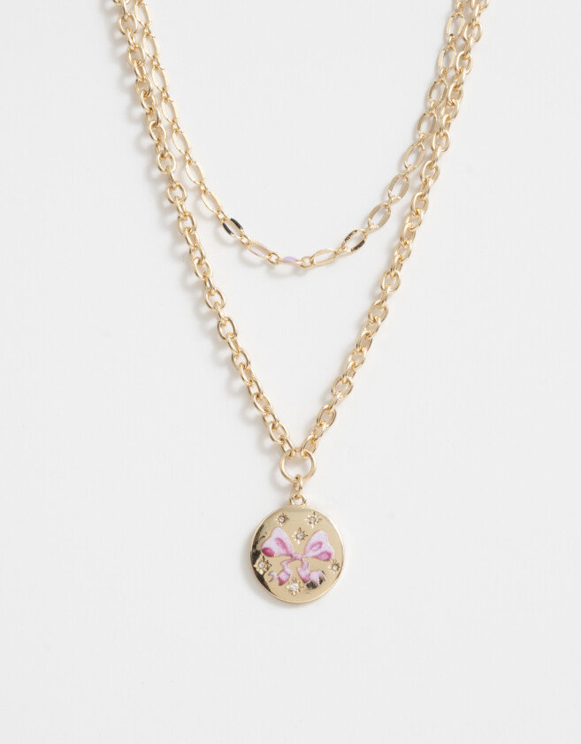 Collares Cortos Místco Cortos - Dorado