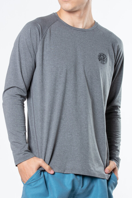 T-SHIRT FILTRO UV BUZIOS BOY Gris