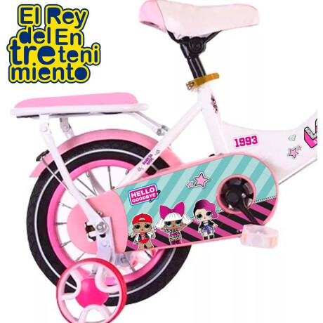 Bicicleta Lol Rod 14 C/ Canasto + Rueditas Armada Bicicleta Lol Rod 14 C/ Canasto + Rueditas Armada