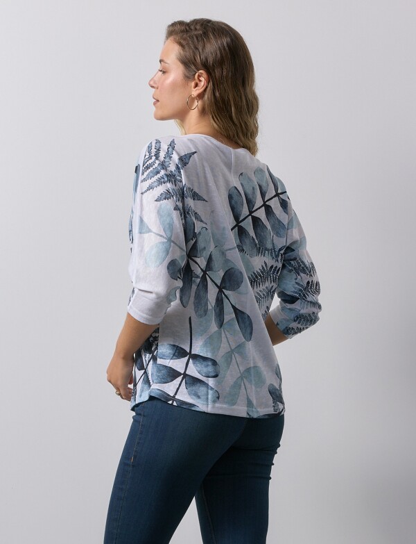 Buzo Print BLANCO/MULTI