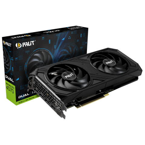 Tarjeta De Video Palit Rtx 4070 Dual 12gb TARJETA DE VIDEO PALIT RTX 4070 DUAL